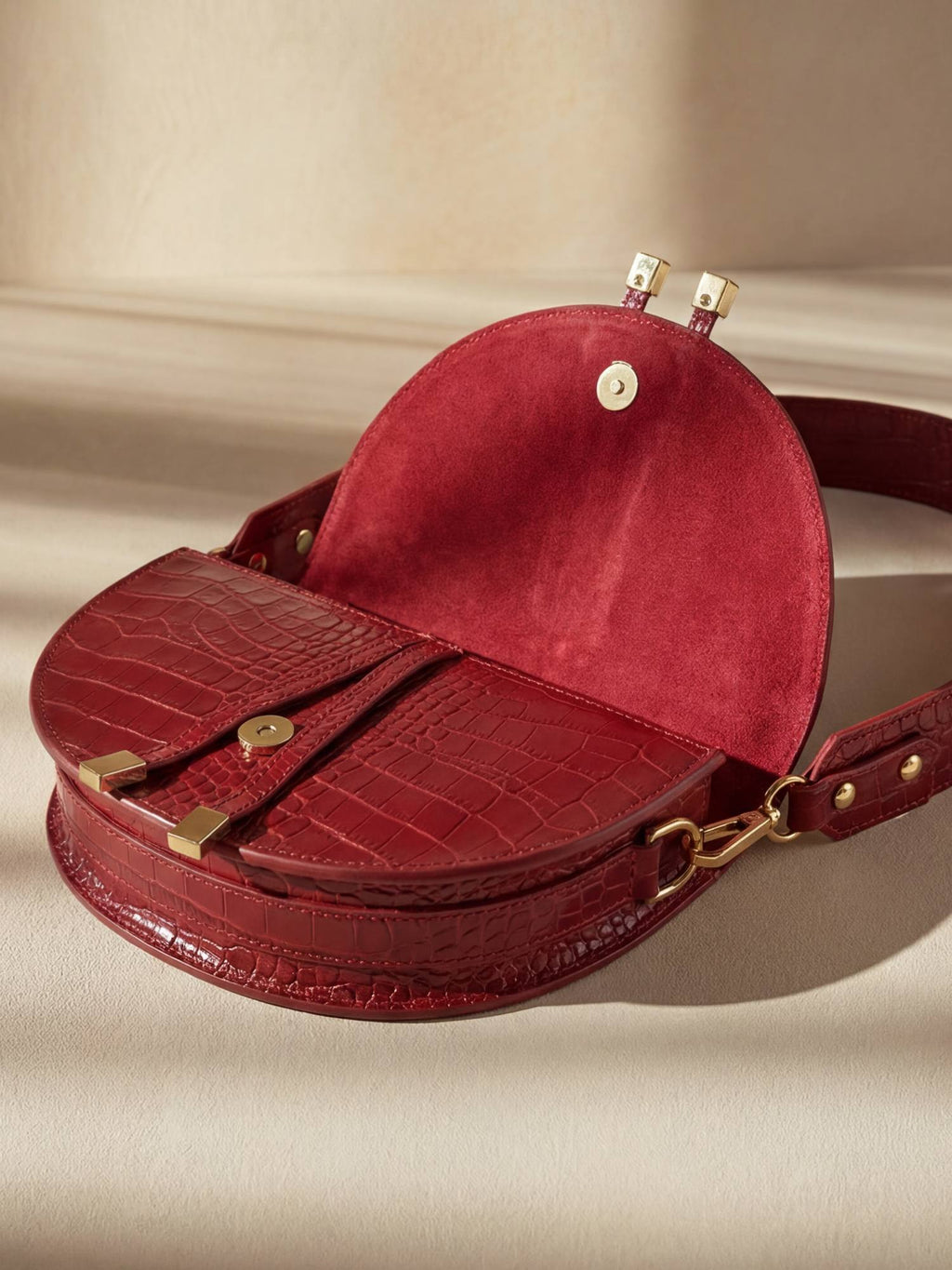 Borsa Calla Rosso