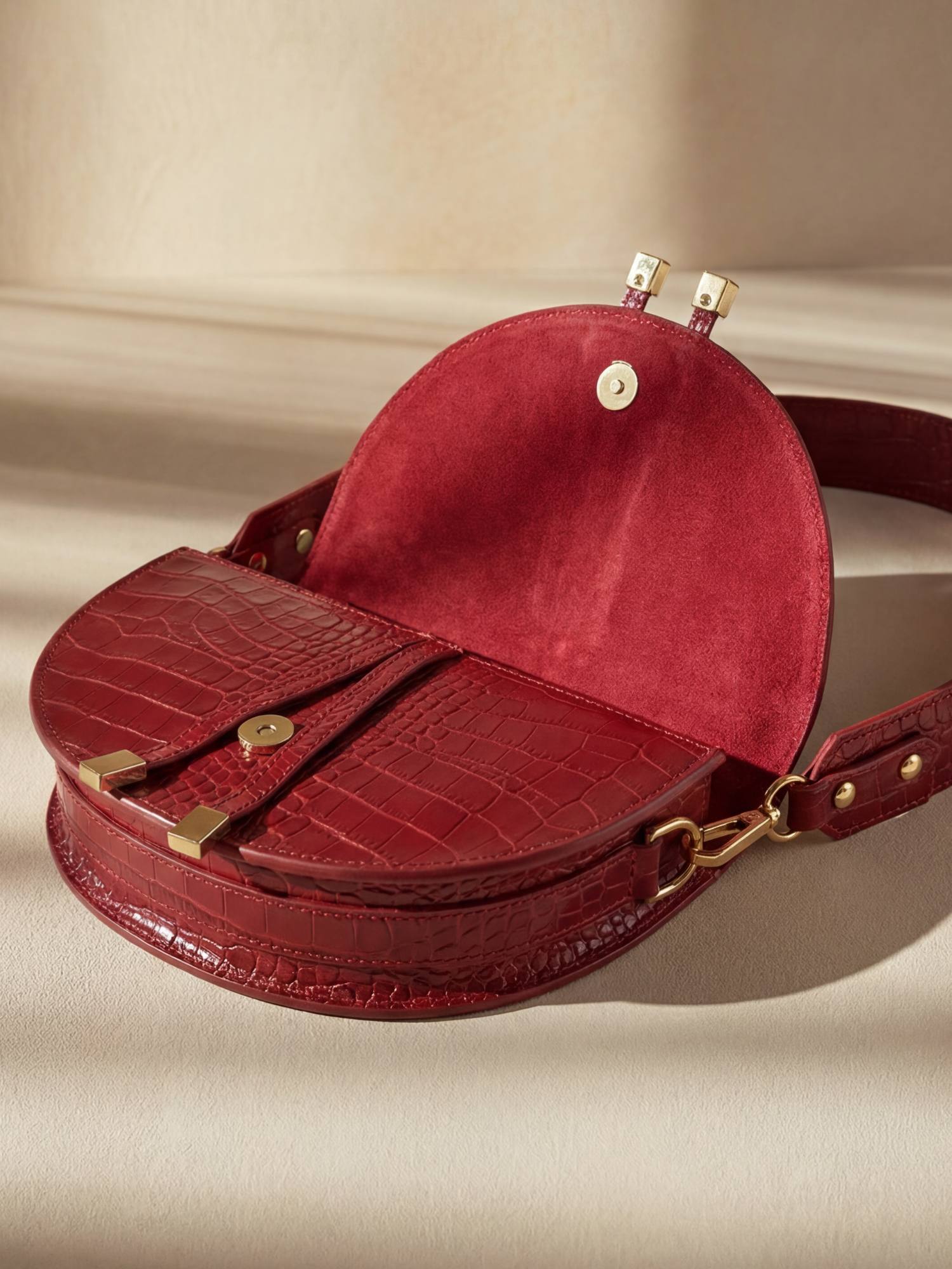 Borsa Calla Rosso