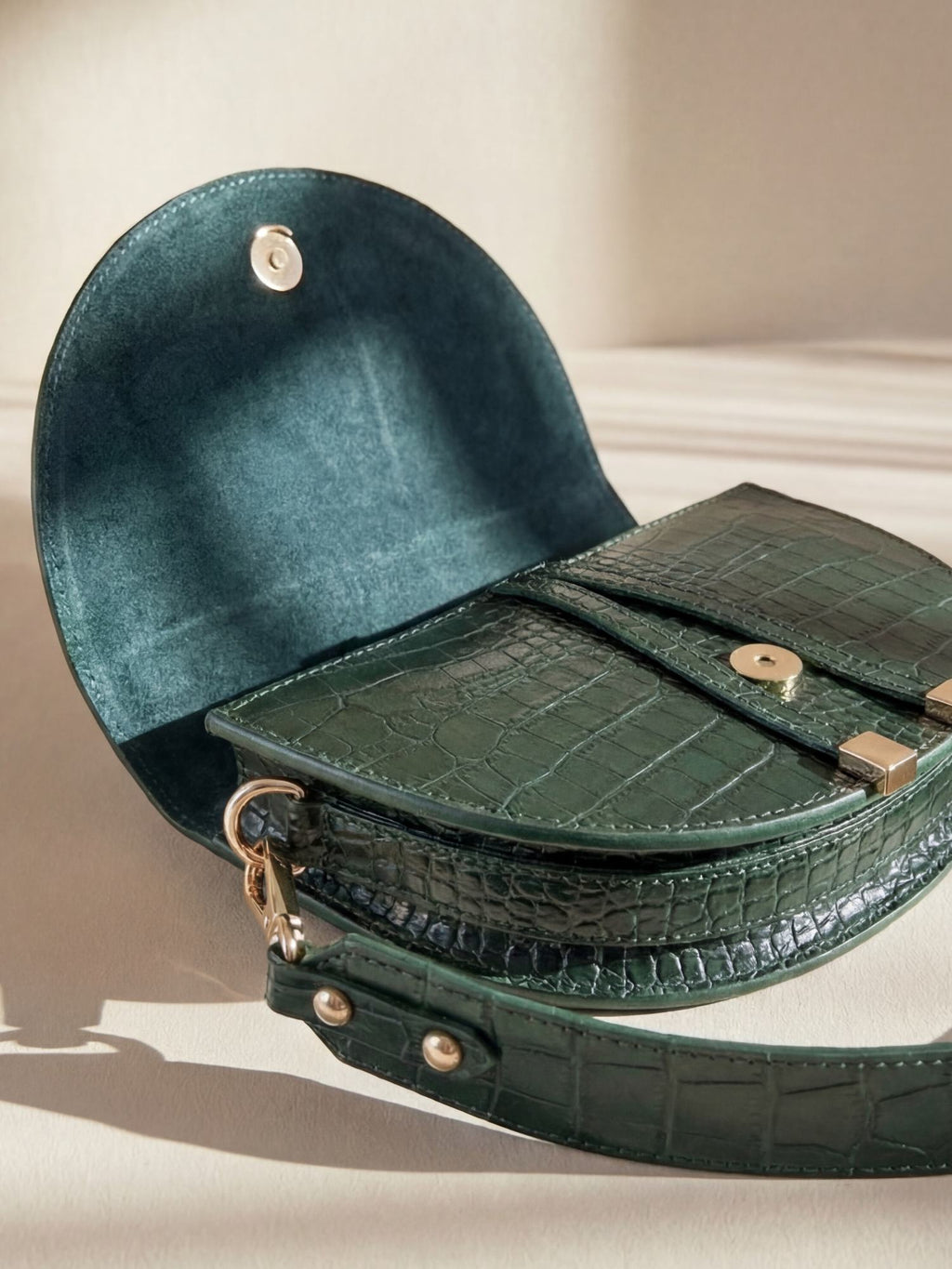 Borsa Calla Verde