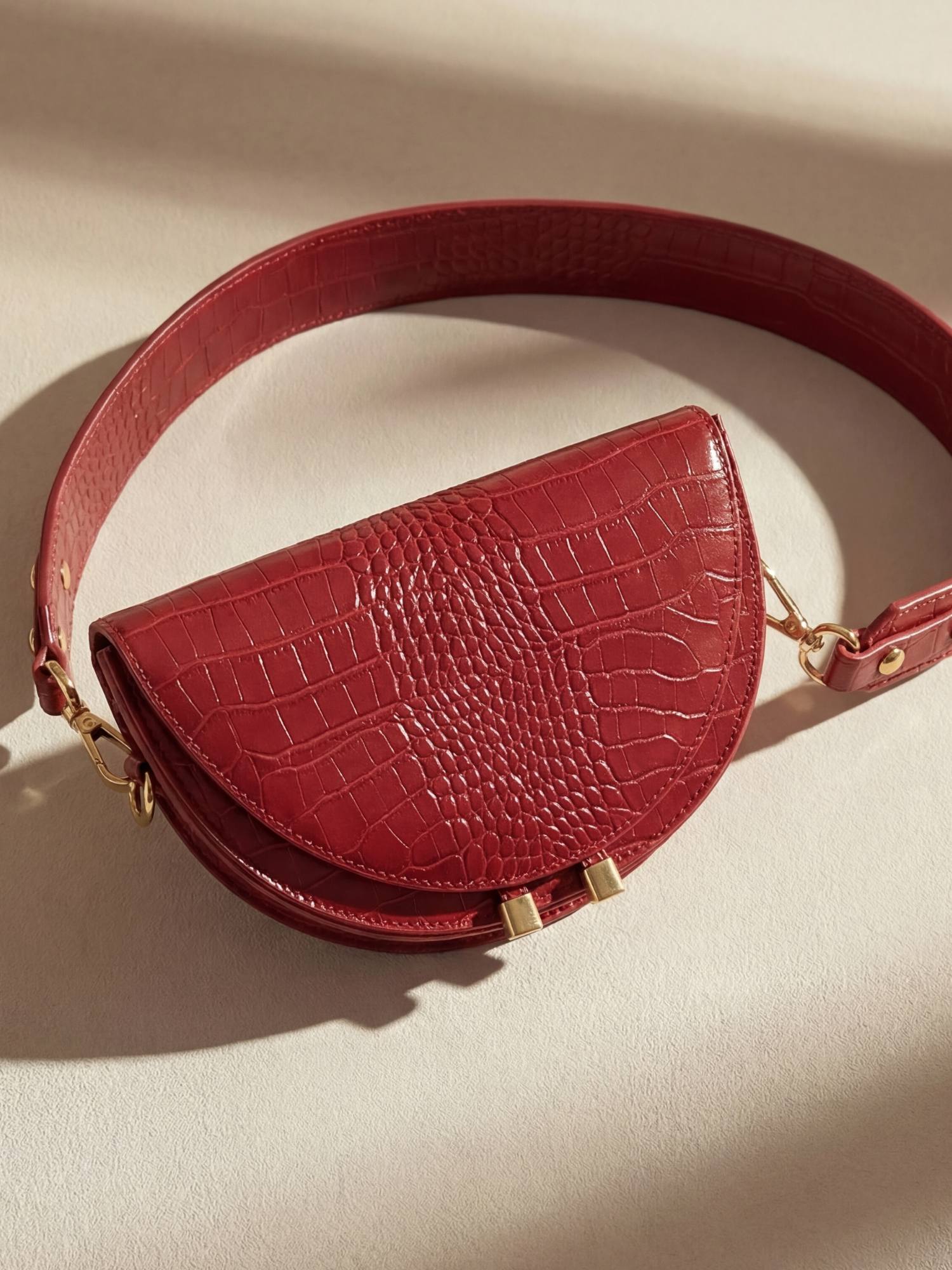 Borsa Calla Rosso