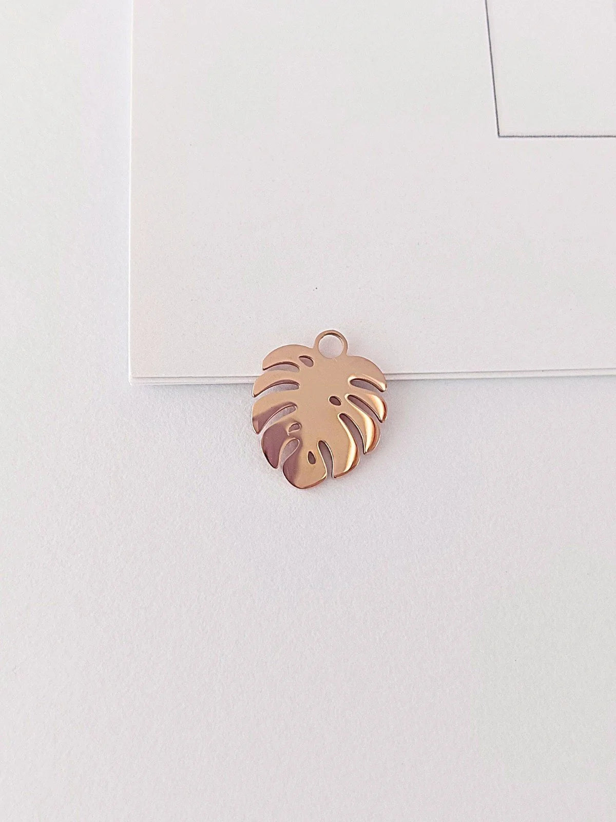 Ciondolo Foglia Monstera