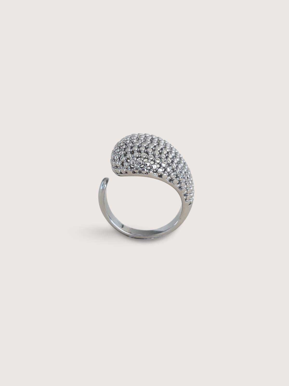 Anello Leonor - Acciaio