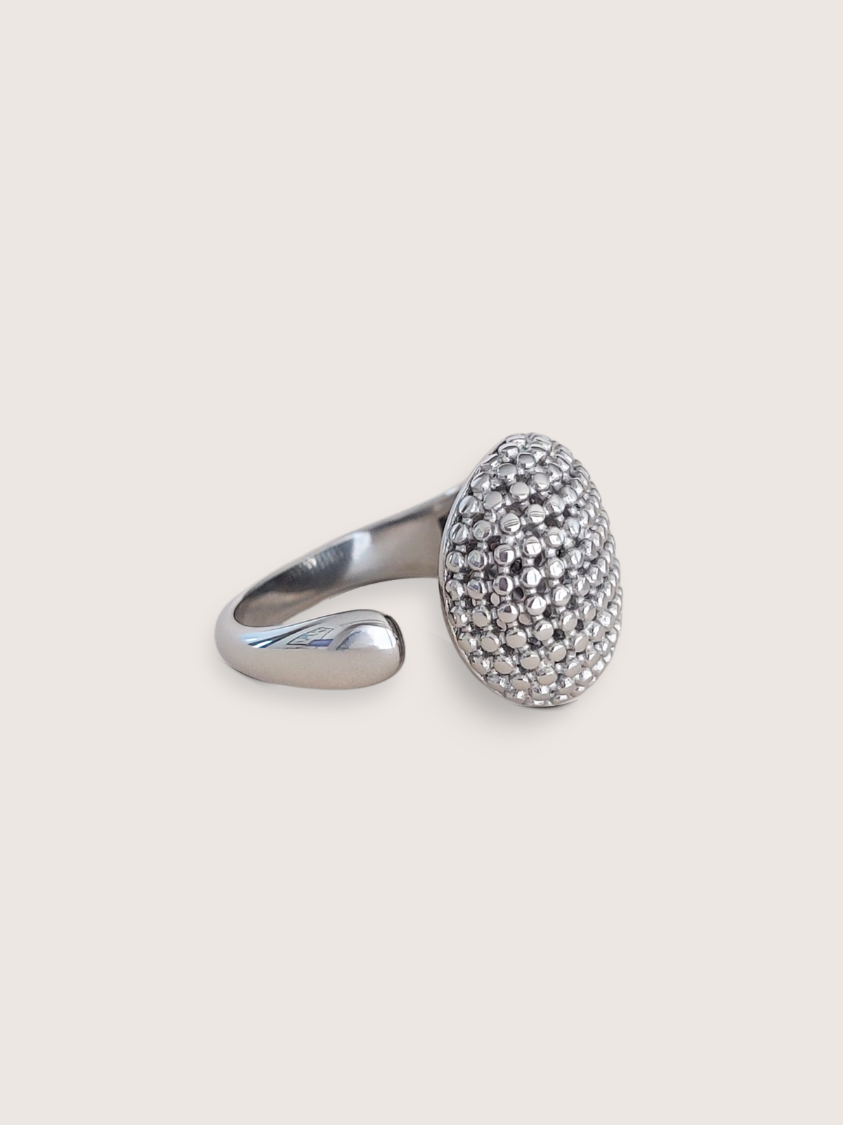 Anello Leonor - Acciaio
