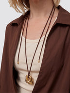 Collana Iris - Acciaio Dorato