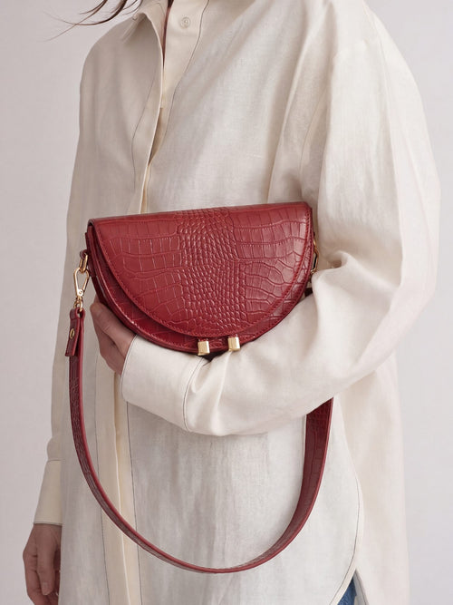Borsa Calla Rosso