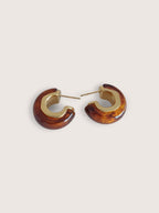 Orecchini  Gina - Cognac