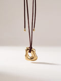 Collana Iris - Acciaio Dorato