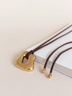 Collana Iris - Acciaio Dorato