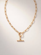 Collana Carla - Acciaio Dorato