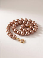 Collana Candice - Perle Caffè