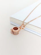 Collana Coffee Drop
